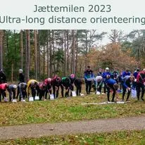 Jættemilen 2023 - Ultra-long distance orienteering