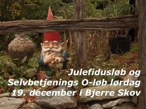 Julefidusløb og Selvbetjenings O-løb - alle er velkomne