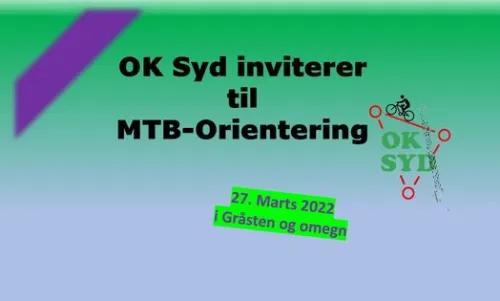 MTB-Orienteringsløb i Sønderjylland. Oplev skovene omkring Gråsten.