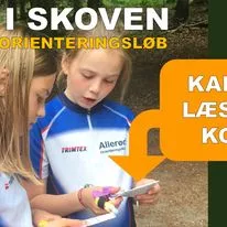 Sjov med kort i skoven for børn og unge