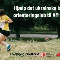 Sprintorienteringsløb i Aarhus til støtte for Ukraine