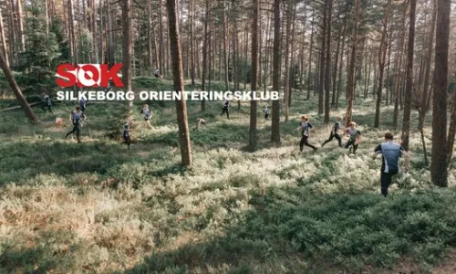 Træningsløb i Siim skov